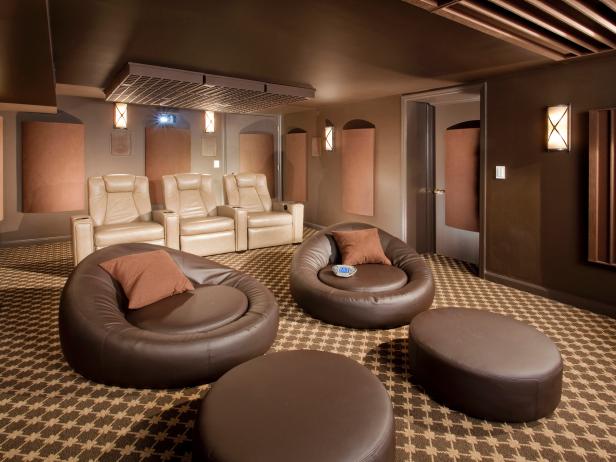 Trends in Home Theater Seating | Home Remodeling - Ideas for Basements