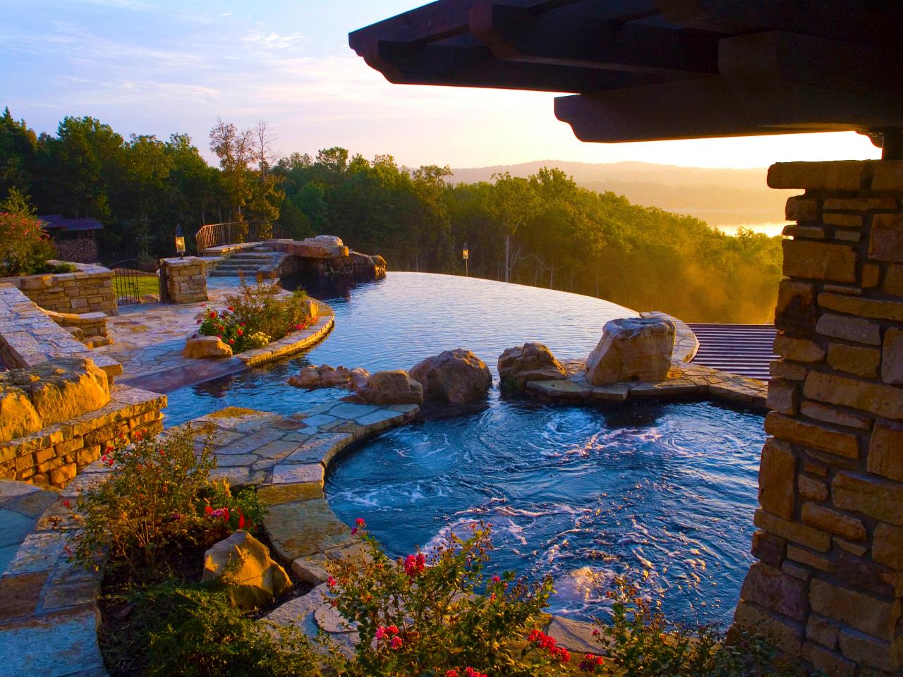 7 Sizzling Hot Tub Designs | Outdoor Design - Landscaping ...
