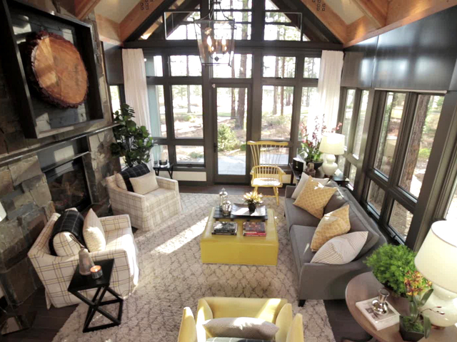Dream Living Room With Fireplace