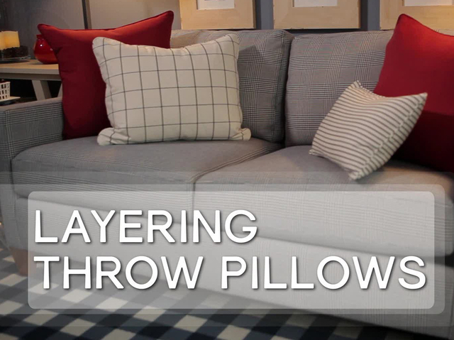 How to Choose Throw Pillows for a Sofa Video